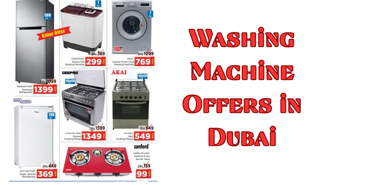 Washing Machine Offers in Dubai