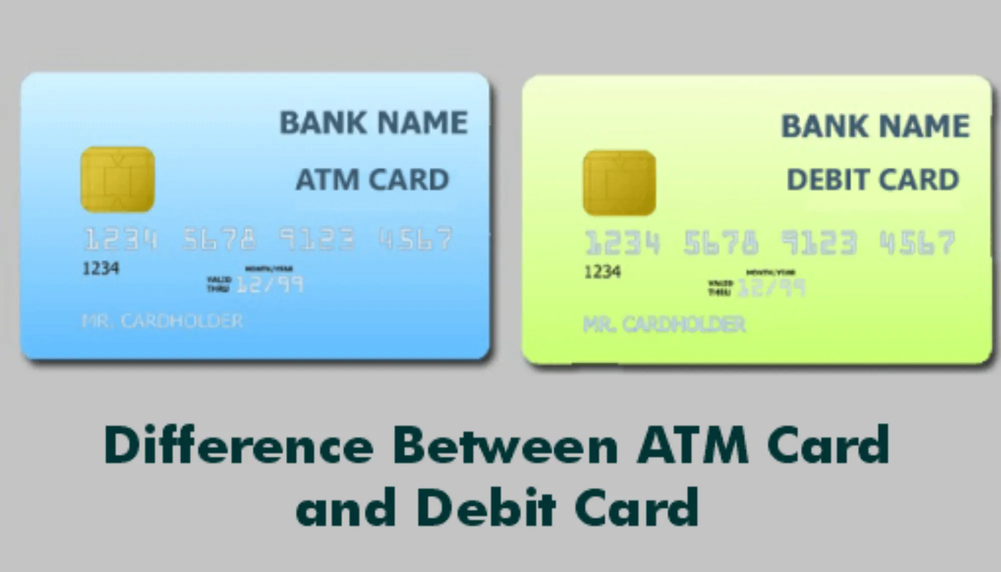 Are Atm And Debit Cards The Same Thing?